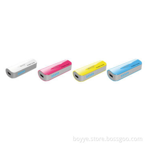 2,600mAh power bank with flash light